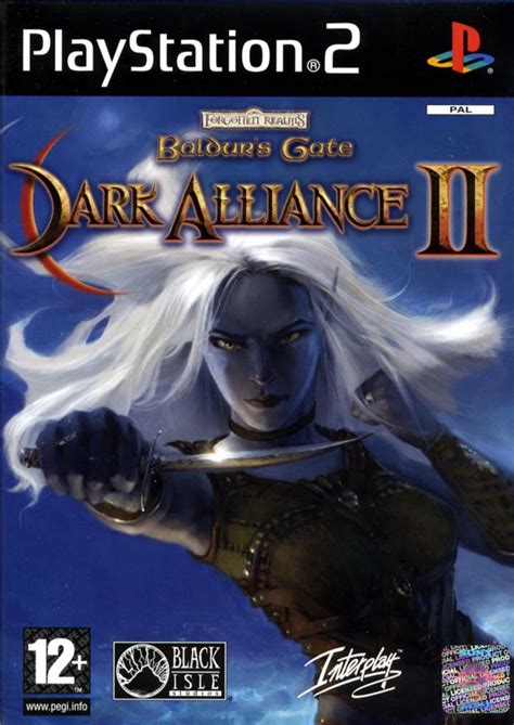 Baldurs Gate Dark Alliance Ii 2004 Playstation 2 Box Cover Art
