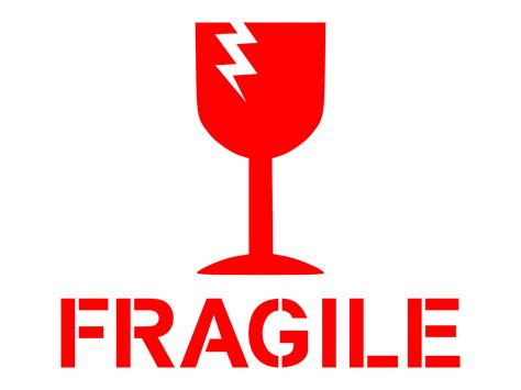 Logo Fragile Vector Cdr And Png Hd Gudril Logo Tempat Nya Download