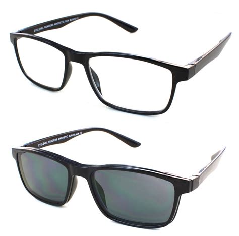 Eyelevel 2in1 Magnetic Reader Sunglass Black Sunglasses For Sport