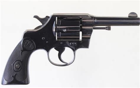 Fine Colt Army Special 38 Cal Sn 378057 Double Action 6 Shot Revolver