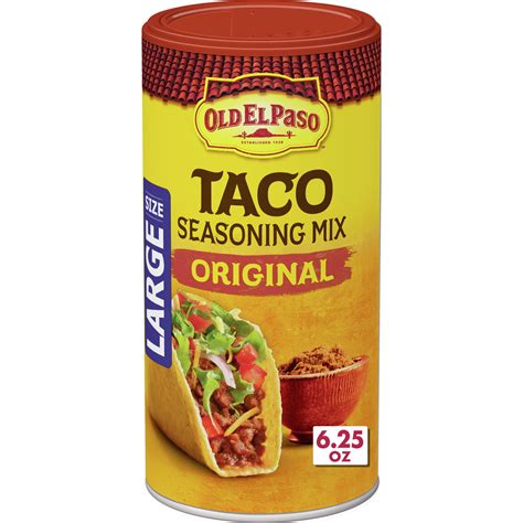 Old El Paso Taco Seasoning Original Large Size 625 Oz