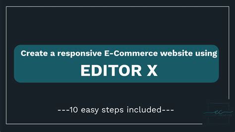 Create A Responsive E Commerce Website Easily Using EditorX Blogs