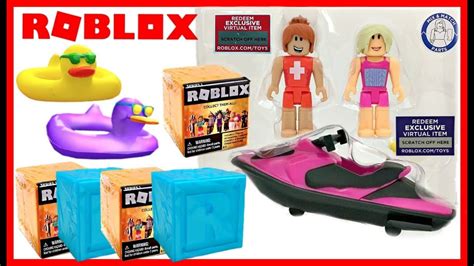 Roblox Toy Jet Ski Wave 2 Of Celebrity Series 1 Gold Blind Boxes