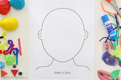 Make A Face Activity Five Ideas And A Free Printable Podermediatico