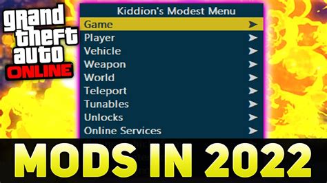 GTA ONLINE MOD MENUS IN All Questions Answered YouTube