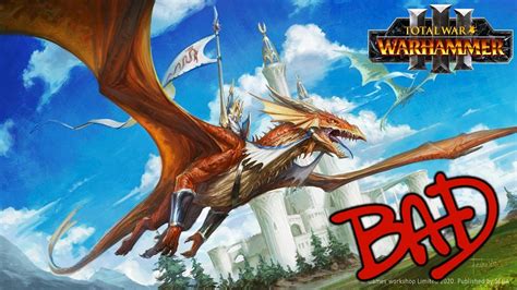 Dragons Are Bad And Need Buffs Total War Warhammer 3 Immortal Empires