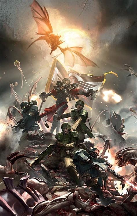 Warhammer 40k Artwork — Last Stand