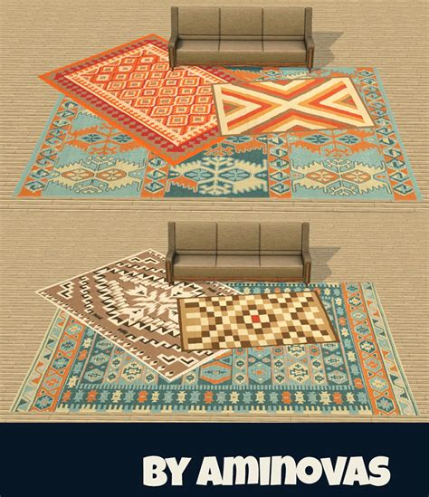 Sims 4 Fluffy Rug