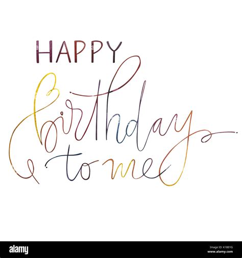 Herzlichen Glückwunsch zum Geburtstag für mich. Schöne Grußkarte