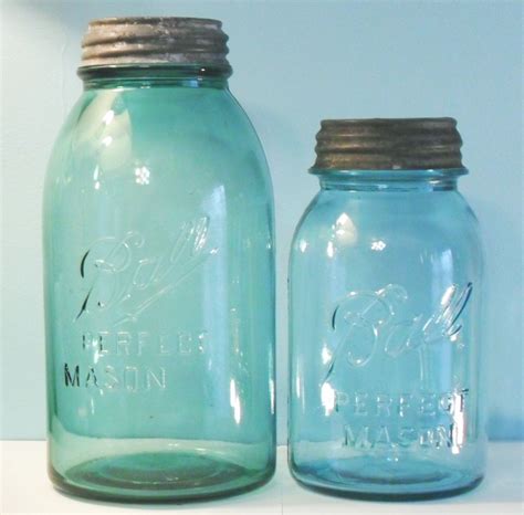 De mason jar, super handig en helemaal van deze tijd! Ball Perfect Mason antique fruit Jars - Information