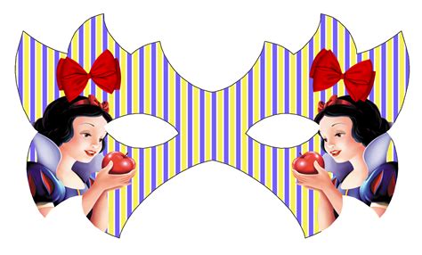 Snow White Free Printable Masks. - Oh My Fiesta! in english