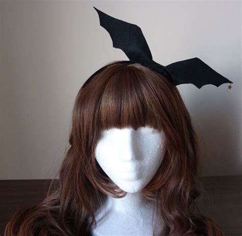 Bat Wing Bow Headband By Luminescentea On Etsy