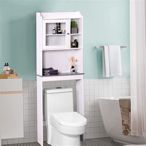 Syngar Wooden Bathroom Storage Cabinet Over Toilet Modern Bathroom