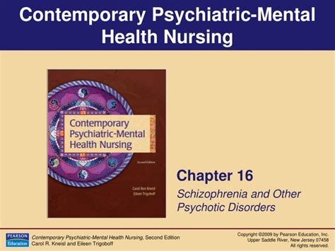 Ppt Chapter 16 Schizophrenia And Other Psychotic Disorders Powerpoint Presentation Id 8674614