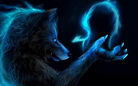 Magic Wolf Wallpapers Top Free Magic Wolf Backgrounds Wallpaperaccess