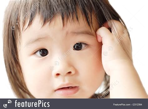 Babies Baby With Confused Face Stock Image I2312394 At Featurepics