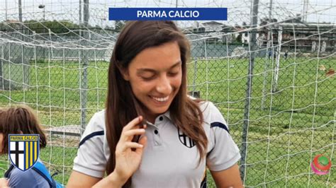 Alessia Capelletti il portiere intervistata dalle giovani gialloblù