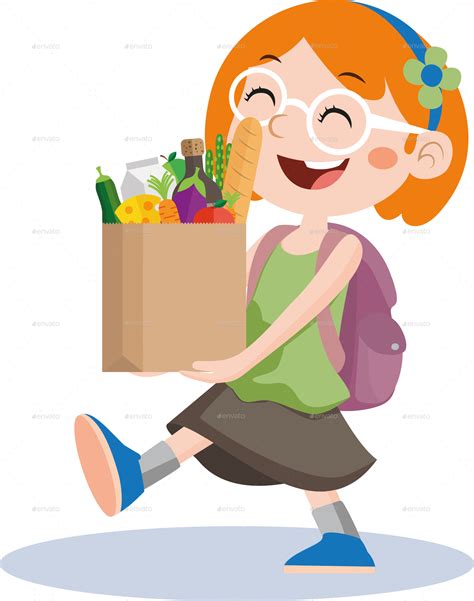 Clipart Child Shopping Clipart Child Shopping Transparent Free For