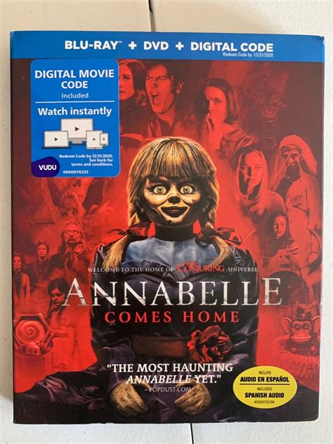 Anabelle Comes Home Blu Ray On Mercari Blu Ray Dvd Blu Ray The