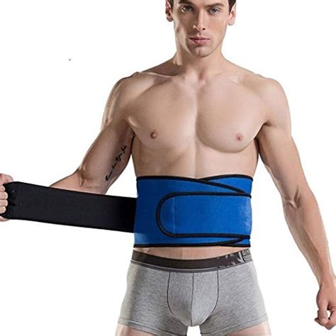 goege men s waist trainer belt for unisex breathable postpartum belly band tummy control