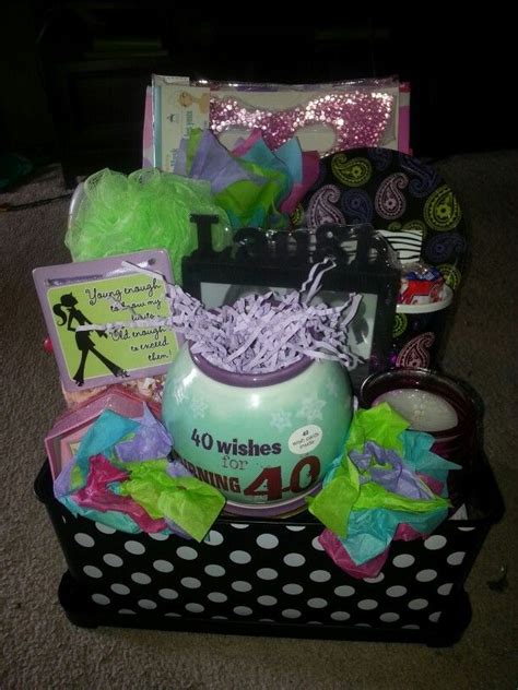 Fab forty 40th birthday pink. Pin von La'Keisha Costley auf KeMoCo Whimsy gift baskets