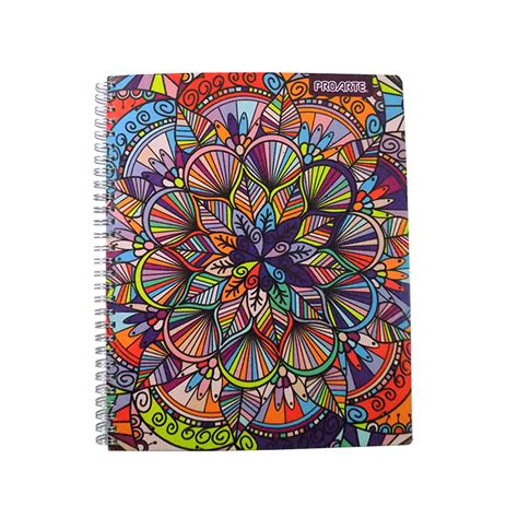 Cuaderno Universitario 7mm 100 Hojas Mandala Proarte Artículos De