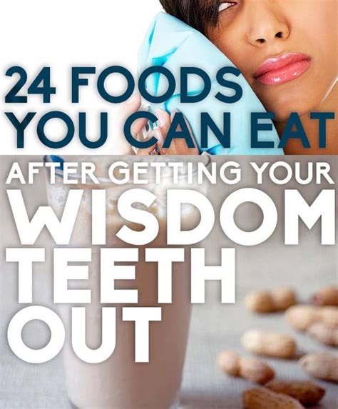 The medical term for this inflammation is. 24 Foods You Can Eat After Getting Your Wisdom Teeth Out ...