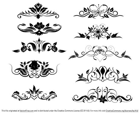 35 Ideas For Ornament Floral Vector Png Tasya Kuhl