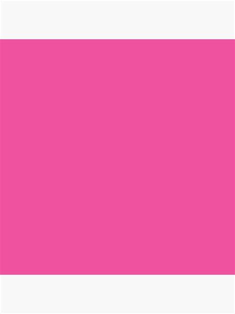Bright Pink Rose Bonbon Solid Color Poster For Sale By