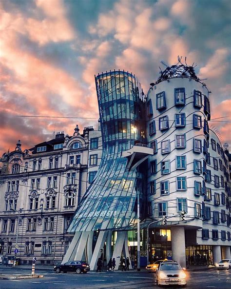 A Fantastic Shot Of The Dancing House Hotel In Prague Truly A
