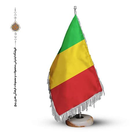 خرید اینترنتی پرچم رومیزی و تشریفاتی کشور مالی ربیع ربیع