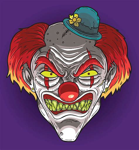 Best Scary Clown Illustrations Royalty Free Vector Graphics And Clip Art