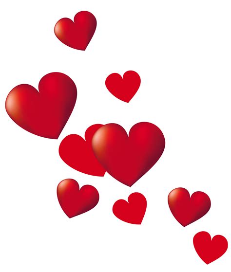 Heart Valentines Day Clip Art Hearts Png Download 44545262 Free