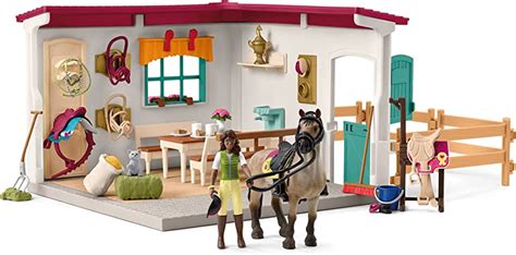 Schleich 42591 Tack Room Extension Horse Club Toy Playset For Children