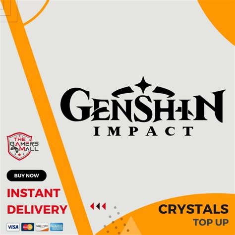 Buy Genshin Impact Crystals Top Up Get Lowest Price