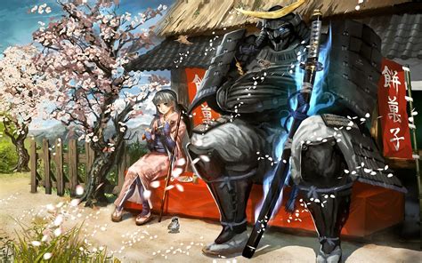 29 Wallpaper Android Anime Samurai Baka Wallpaper