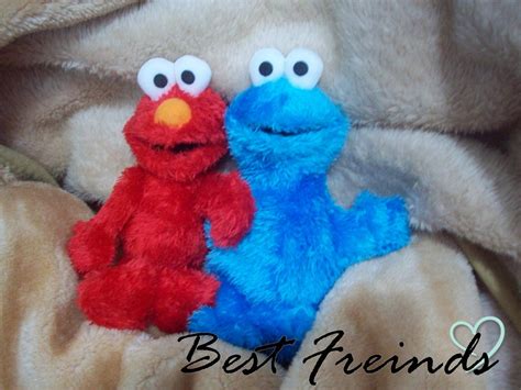 Elmo And Cookie Monster By Bigheartedgirl On Deviantart