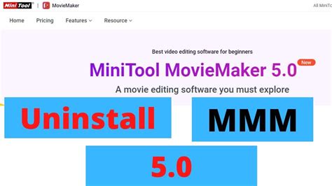 How To Uninstall Minitool Movie Maker 50 Youtube