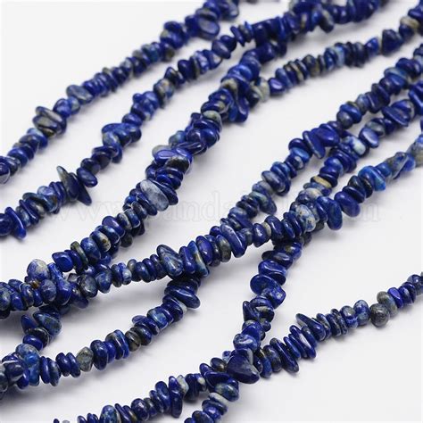 Wholesale Chips Natural Lapis Lazuli Beads Strands