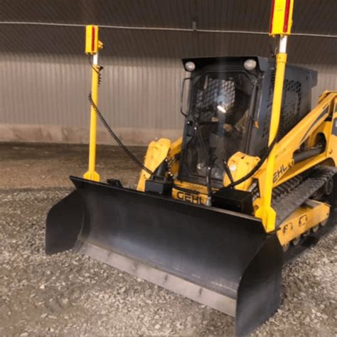 Skid Steer Grading Blades Applications