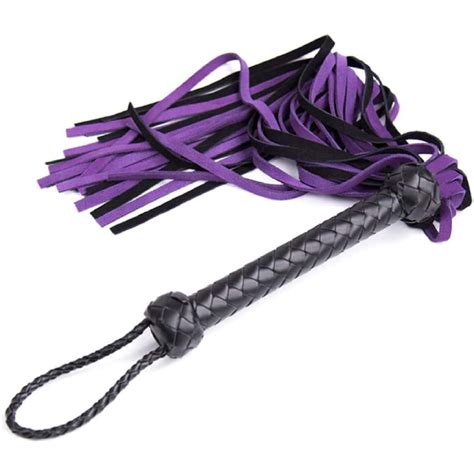 Buy Bdsm Whip Genuine Leather Flogger Adult Sex Toys For Couples