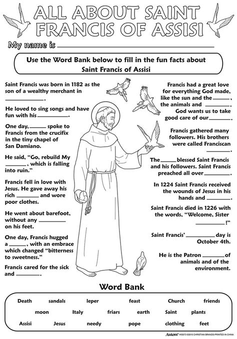 Pin By Queen Of Saints On Christian Service St Francis Word Bank