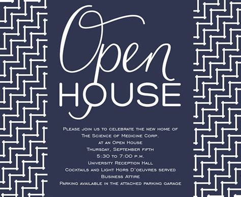 Download Free Open House Invitations Template Polymanager