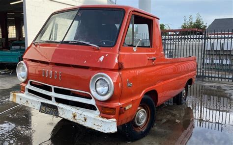Little Red Wagon Project 1970 Dodge A100 Barn Finds