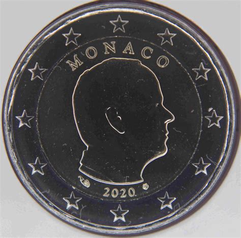 Monaco 2 Euro Münze 2020 Euro Muenzentv Der Online Euromünzen Katalog