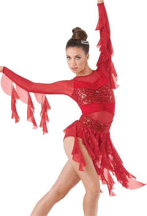 Weissman Mesh Inset Spiral Sequin Dress This Is My Ballet Costume