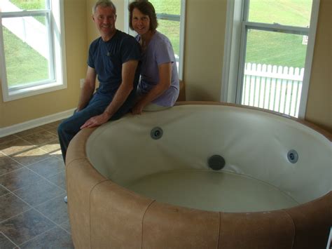 A Beautiful Room To Use Their Softub Indoors Great Idea Rocky Spa