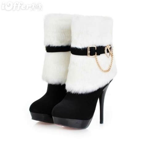 High Heeled Winter Boots High Heel Boots Boots For Short Women