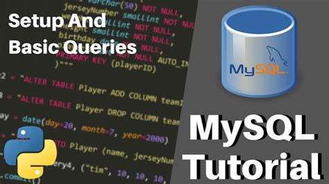Python Mysql Tutorial Setup And Basic Queries W Mysql Connector