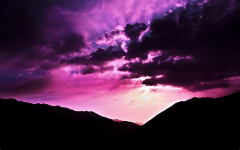 Early Purple Breeze Wallpaper High Definition High Quality Widescreen